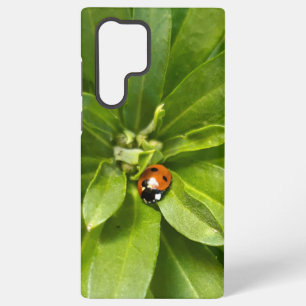 Ladybug on Flowers Samsung Galaxy Case