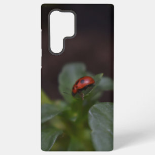 Ladybug on Flowers Samsung Galaxy Case