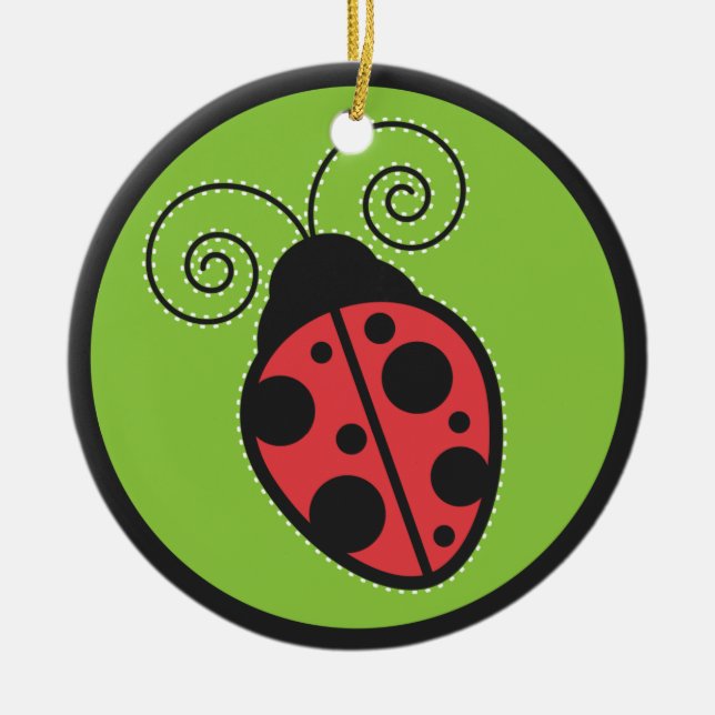 Ladybug Ornament (Front)