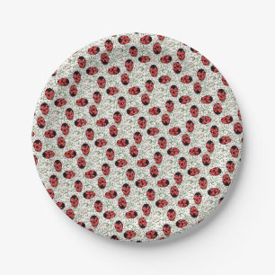 Ladybug Paper Plate
