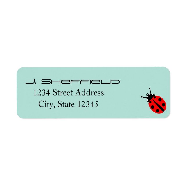 Ladybug Pattern (Front)