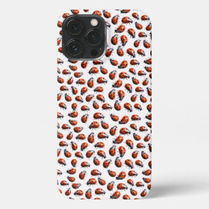 LADYBUG PATTERN IPHONE CASE
