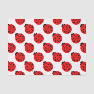 Ladybug Pattern Tissue Paper
