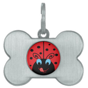 Ladybug Pet Tag