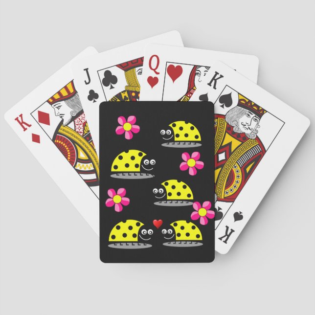 Ladybug Playing Card Deck (Back)