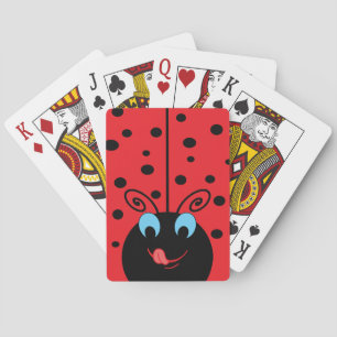Ladybug Playing Cards