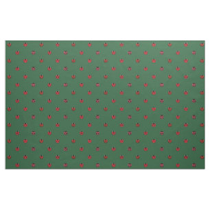 Ladybug Polka Dots Fabric