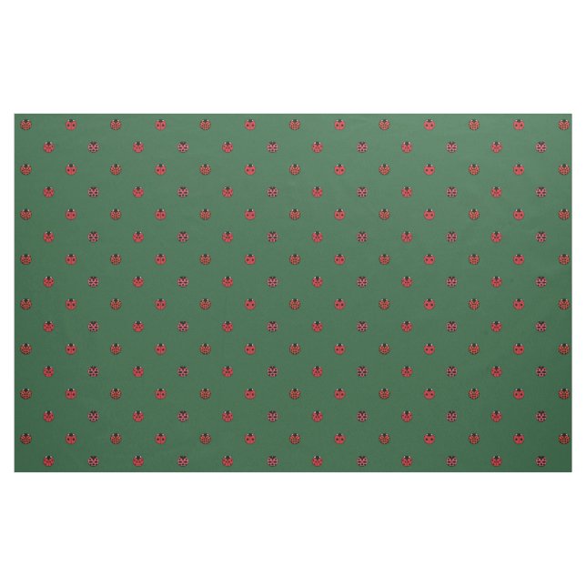 Ladybug Polka Dots Fabric (Fat Quarter)