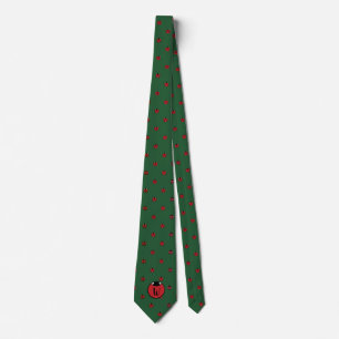 Ladybug Polka Dots Men's Neck Tie