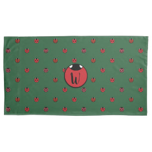 Ladybug Polka Dots Pillow Case