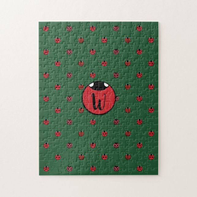 Ladybug Polka Dots Puzzle (Vertical)