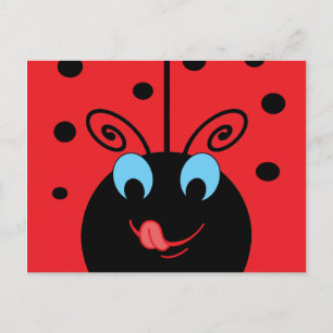 Ladybug Postcard