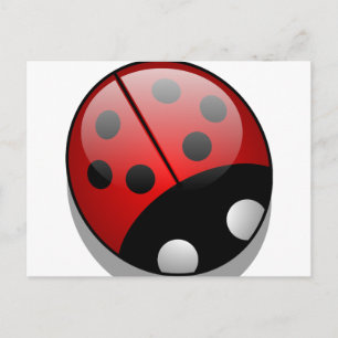 Ladybug Postcard