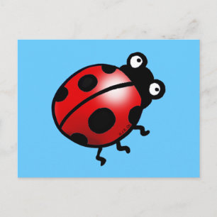 Ladybug Postcard