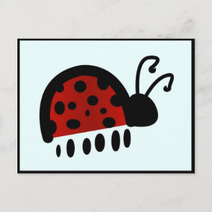 Ladybug Postcard