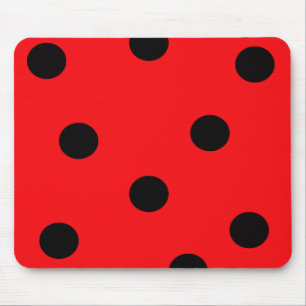Ladybug Print Mousepad
