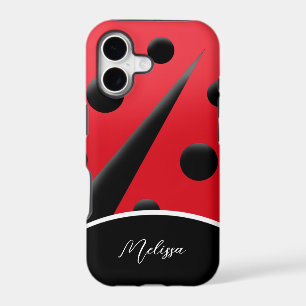 Ladybug Red and Black Modern Ladybugs