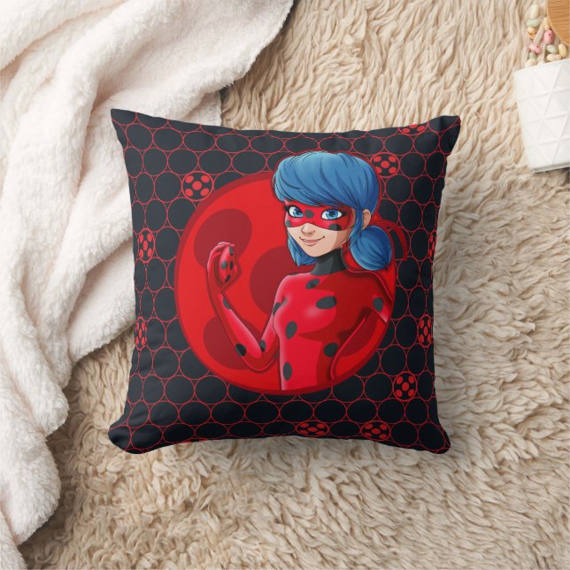 Ladybug Red Badge Cushion (Blanket)