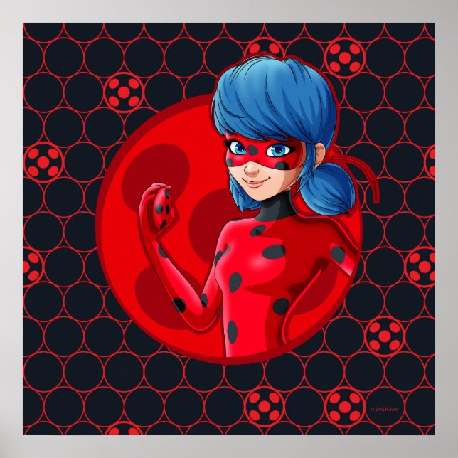 Ladybug Red Badge Poster (Front)