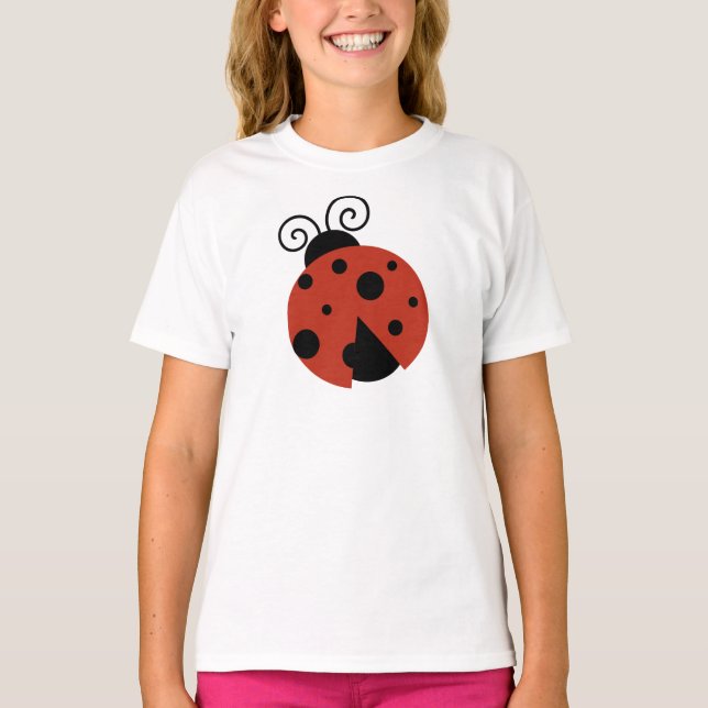 Ladybug, Red Ladybug, Cute Ladybug, Ladybird  T-Shirt (Front)