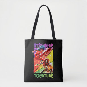 Ladybug & Rena Rouge   Stronger Together Tote Bag