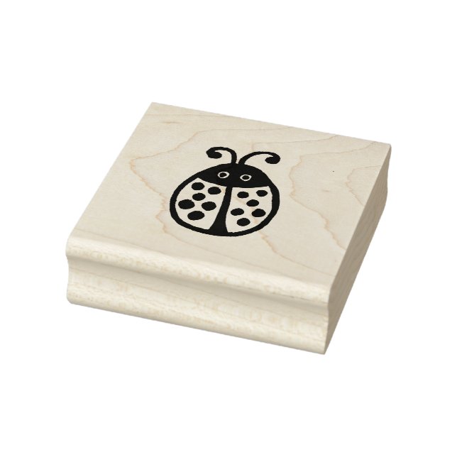 Ladybug Rubber Stamp (Stamp)