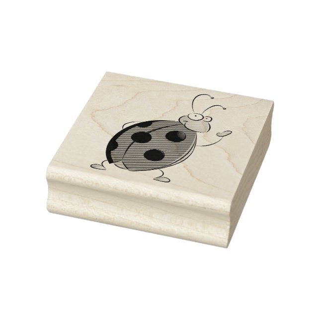 Ladybug Rubber Stamp (Stamp)