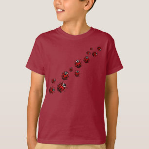 Ladybug Shirts Kid's Cute Ladybird Shirt