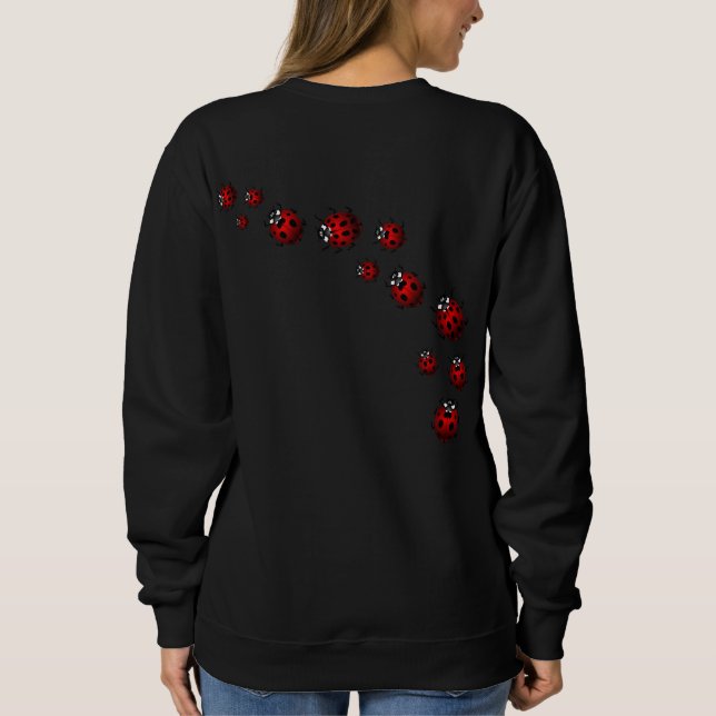 Ladybug Shirts Lady's Plus Size Ladybug Shirt (Back)