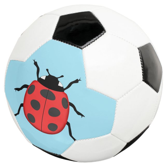 Ladybug Soccer Ball (Three Quarter)