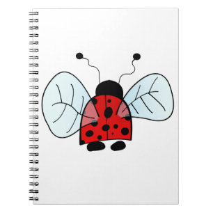 Ladybug Spiral Notebook