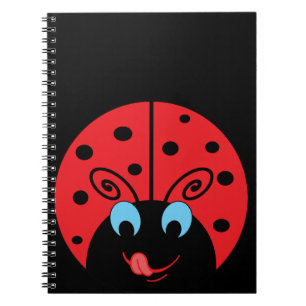 Ladybug Spiral Notebook