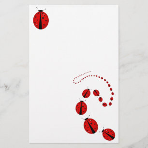 Ladybug Stationery