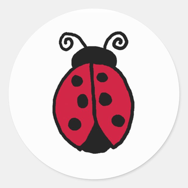 Ladybug Sticker (Front)