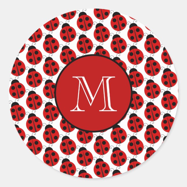 Ladybug Sticker (Front)