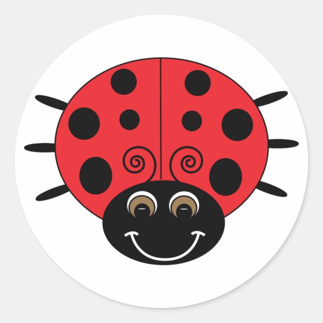 Ladybug Sticker (Front)