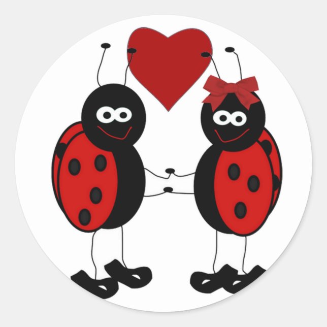 Ladybug Stickers (Front)