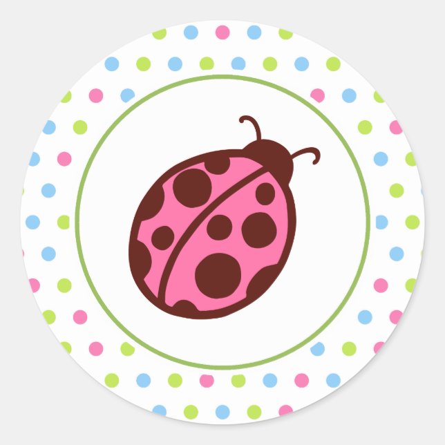 Ladybug Stickers (Front)