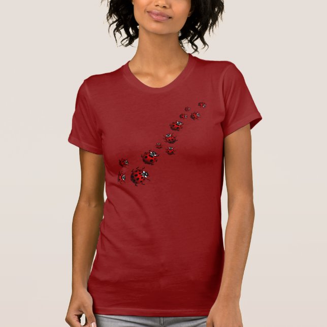 Ladybug T-shirt Women's Ladybird / Ladybug Shirt (Front)