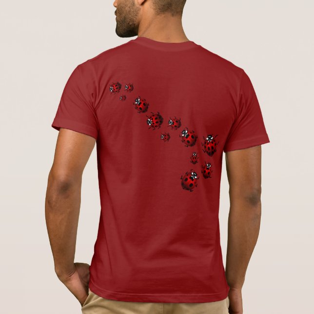 Ladybug T-shirts Ladybug Shirts Ladybug Gifts (Back)