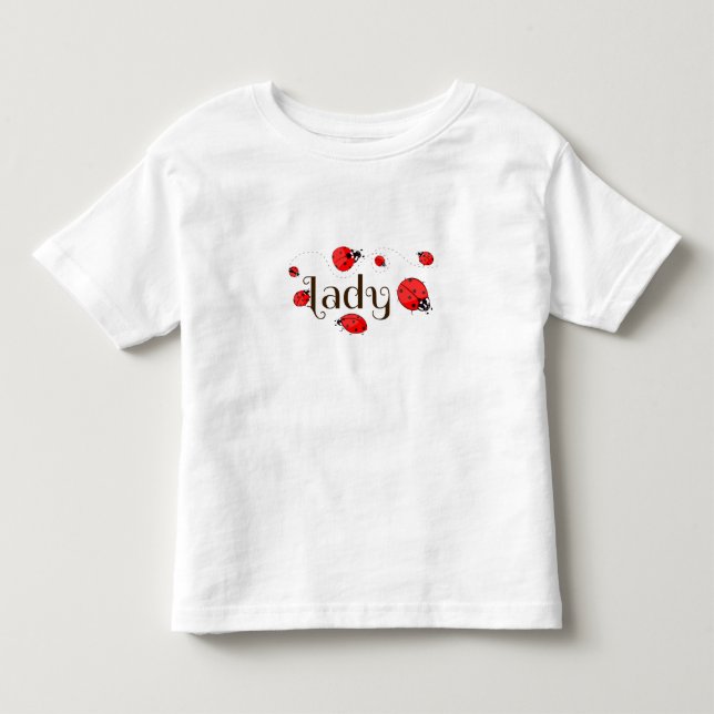 Ladybug Toddler T-Shirt (Front)