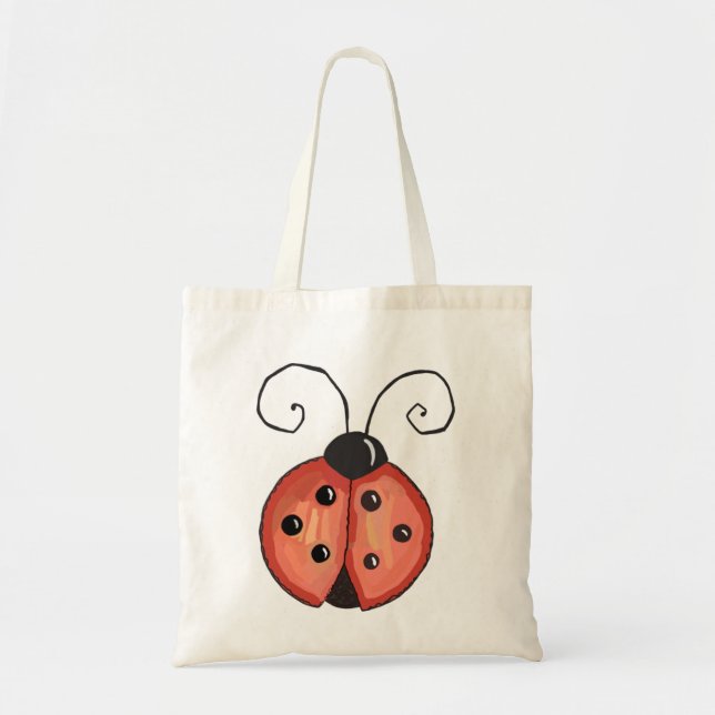 Ladybug Tote Bag (Front)