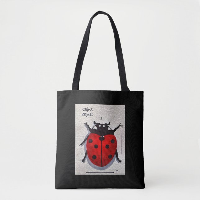 Ladybug Tote Bag (Front)