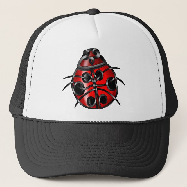 Ladybug Trucker Hat (Front)