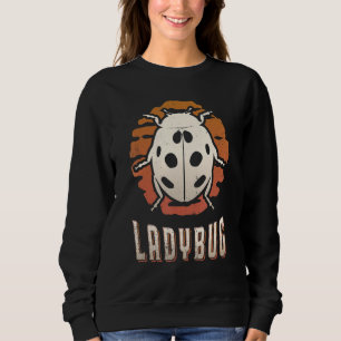 Ladybug Vintage Retro Classic Animal Sunset Sweatshirt
