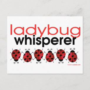 Ladybug Whisperer Postcard