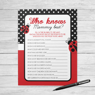 Ladybug Who Knows Mummy Best Baby Game Pack Notepad