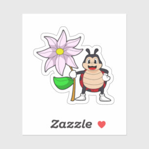 Ladybug with Flower.PNG