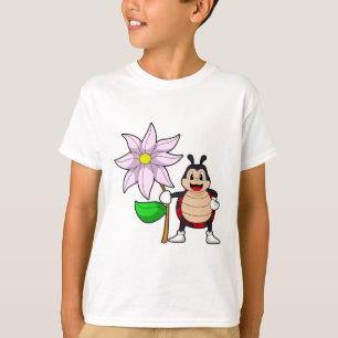 Ladybug with Flower.PNG T-Shirt