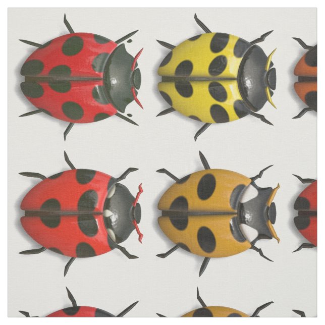 Ladybugs 1A Fabric (Swatch)